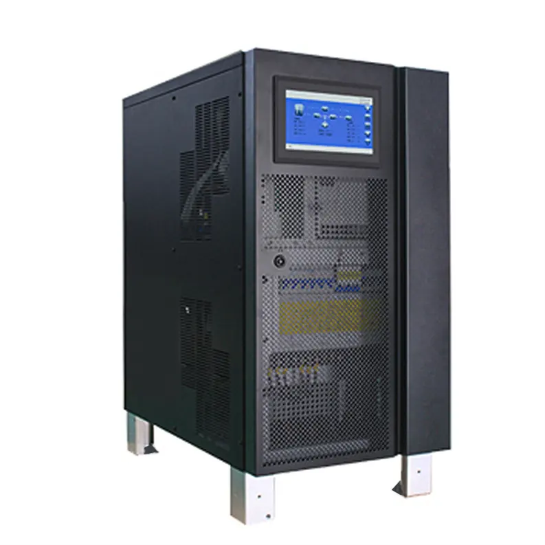 Unidad de fuente de alimentación ininterrumpida fuente de alimentación UPS 100KW 80kva 100kva UPS industriales de baja frecuencia con aprobación CE