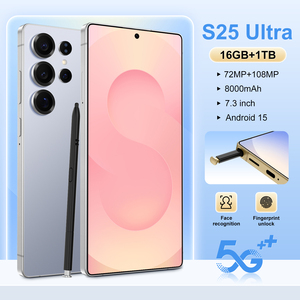 Smartphone S25 Ultra 16GB+1TB 5G, 7.3 pollici HD, Sbloccato, Dual SIM, Android <span class=keywords><strong>15</strong></span>, Deca Core, 100W <span class=keywords><strong>Gaming</strong></span>, OLED, Francese/Spagnolo - Product Image 3