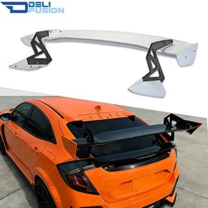 Para Honda Civic Type R FK7 FK8 SPN estilo cola de fibra de vidrio modificación personalizada GT alerón trasero - Product Image 1