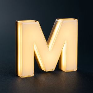 Letras LED Acrílicas Luminosas de Alta Calidad, Mini Alfabeto LED - Product Image 6