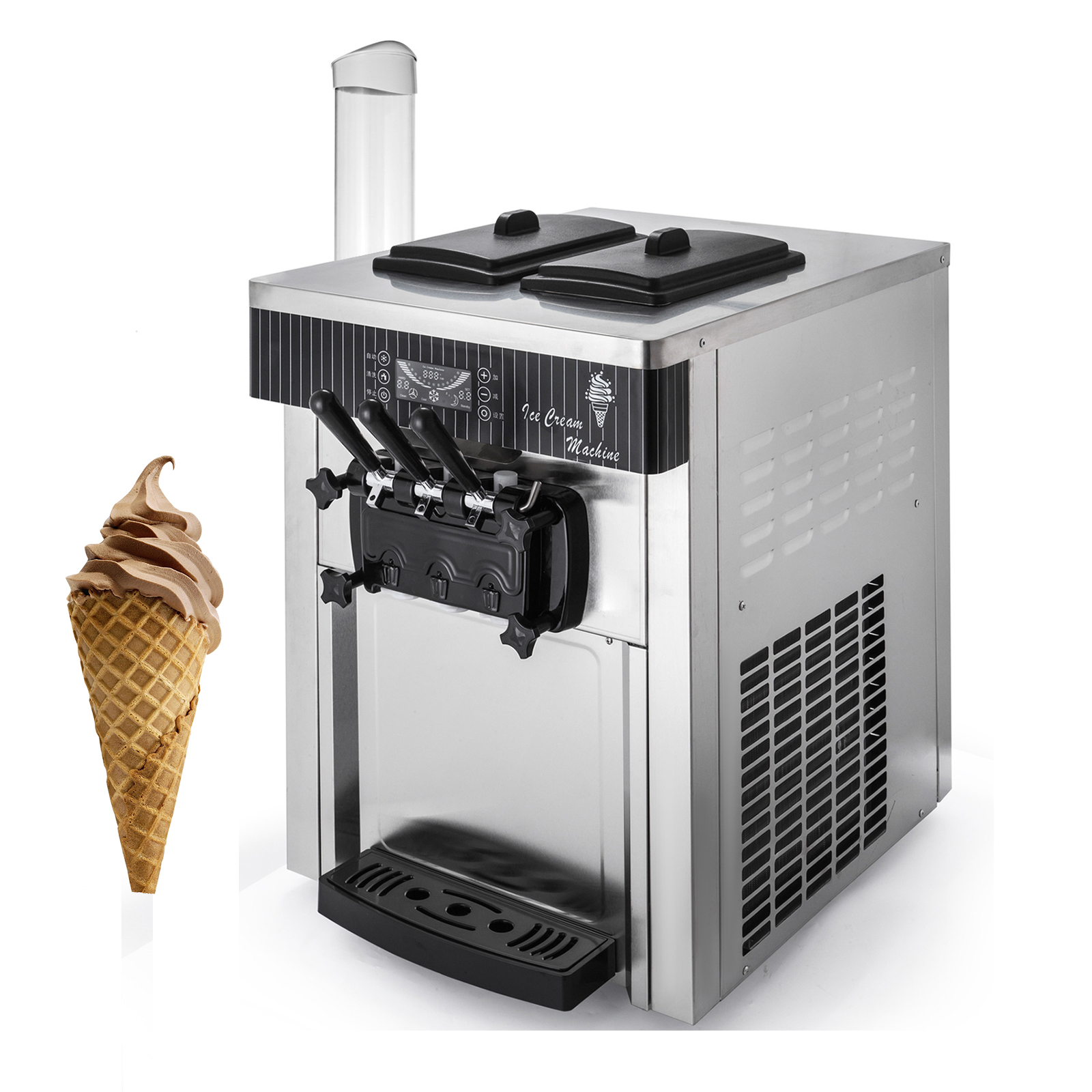 アイスクリーム機械ステンレス鋼デザイン中国製ソフトクリーム
