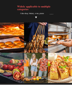 Gants de barbecue en aramide résistants aux hautes températures, gants de cuisson au micro-ondes, gants résistants à la chaleur extrême, gants de cheminée, gants de barbecue en silicone - Product Image 6