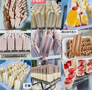 Macchina Commerciale per Ghiaccioli con 4 Stampi, Produttore di 160 Pezzi di Gelati su Stecco - Product Image 2