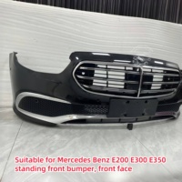 ABS durable de qualité supérieure 2021-2024 pour classe E W213 E350 E300 mise à niveau extérieure à ajustement direct Kit de carrosserie de grilles de contour de pare-chocs avant