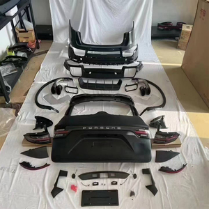 Para Cayenne Old 2011-2017 actualización a Nuevo 2018-2023 Turbos maletero parachoques cuerpo Kit faros luces traseras - Product Image 2