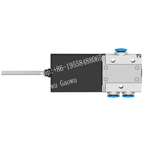 โซลินอยด์สวิตช์ความเร็วสูงสำหรับอุตสาหกรรม FESTO รุ่น MHE2-MS1H-3/2G-M7-K 196133 แบบ 2/3 ทาง พอร์ต M7 ชนิดสายเคเบิล - Product Image 2
