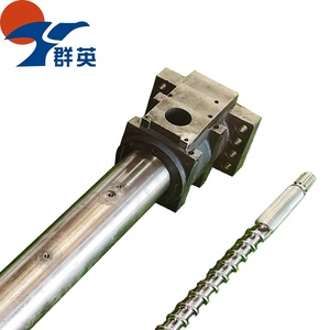 D46 <span class=keywords><strong>JSW</strong></span> 100T บาร์เรลสกรูสำหรับเครื่องฉีดขึ้นรูป/สกรูเครื่องพลาสติก - Product Image 2