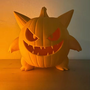 Impression 3D Gengar Jack-o'-Lantern Décoration d'Halloween Cadeau - Product Image 1
