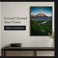 Impression sur toile Paysage Lac de Montagne Turquoise pour Salon, Bureau, Hôtel, Lodge – Décoration Intérieure Nature Calme