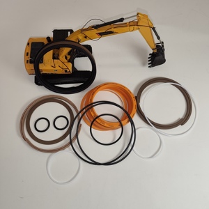 Hydraulik-Dichtungssatz für Bagger, Maßgefertigt mit Hoher Temperaturbeständigkeit, FKM NBR für Hyundai R220LC-<span class=keywords><strong>5</strong></span> Schaufelzylinder 31Y1-13800 - Product Image 6