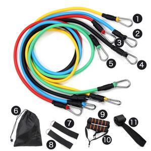 Las más nuevas bandas de entrenamiento en casa, juego de bandas de resistencia, 11 Uds., bandas de ejercicio con asas, ancla de puerta y correas de tobillo 10 - Product Image 5