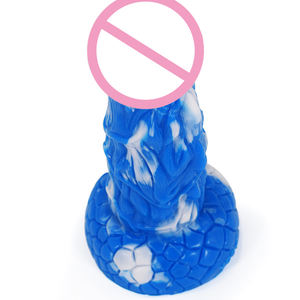 Dildo Erótico de Silicona Líquida Grande para Mujeres Adultas con Ventosa y Tapón Anal, Resistente al Agua - Product Image 6