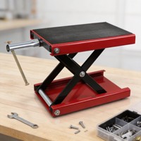 Plateforme élévatrice hydraulique pour moto 1100 lb certifiée CE pour garage moto