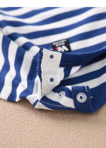 婴儿条纹长袖连体衣 2 件装棉质婴儿连体衣新生儿连体衣 - Product Image 6