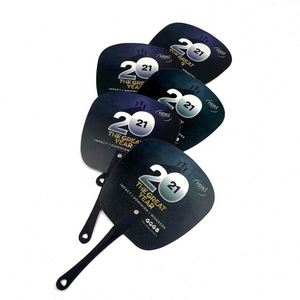 Wholesale Customized PP Plastic <b>Hand</b> <b>Fan</b> with Promotional Logo Printing Novelty Gifts - Product Image 5