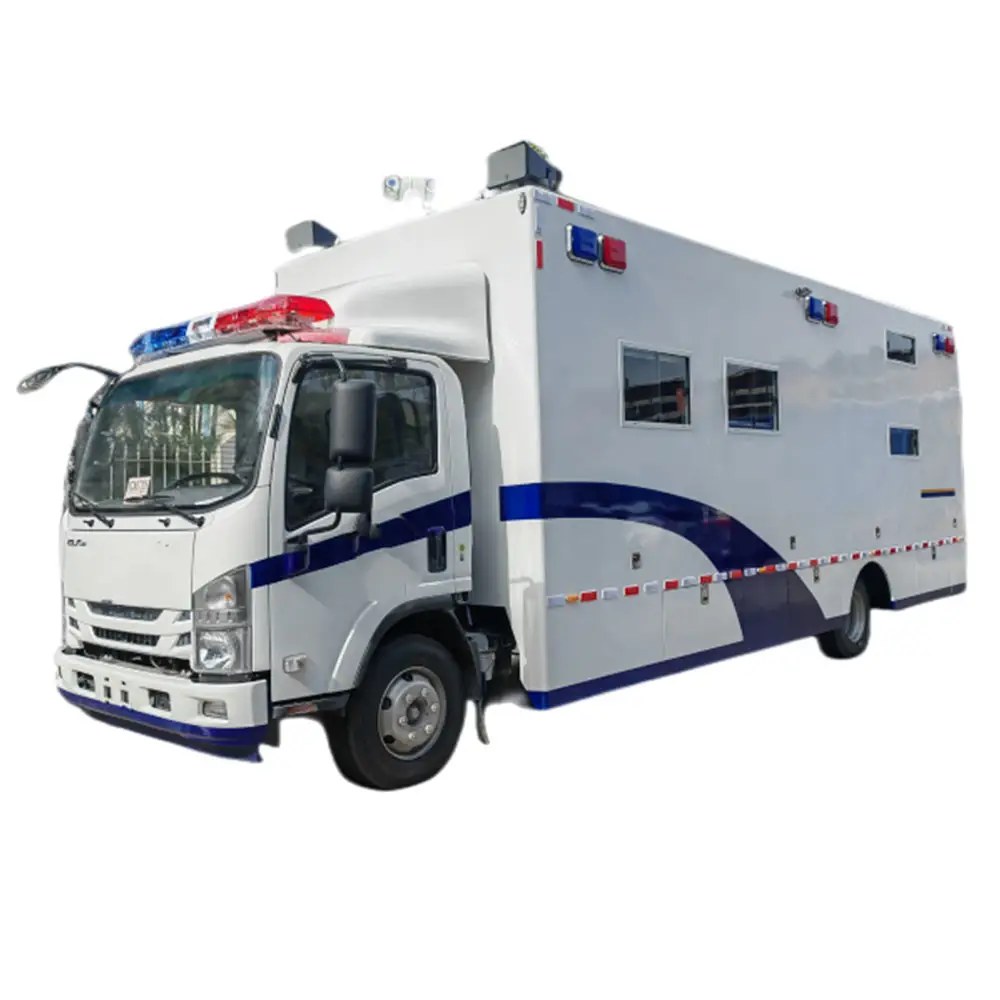 Sıcak satış çin Dongfeng kamyon 4x4 araçlar mobil izleme araç kablosuz görüntü toplama araç satılık