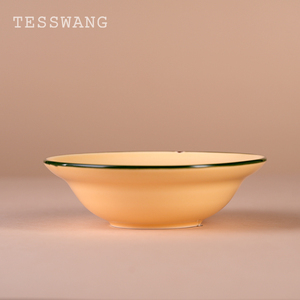 Tinh tế và đơn giản nhiệt độ cao sứ underglaze màu Gốm Bộ đồ ăn Bát canh - Product Image 4