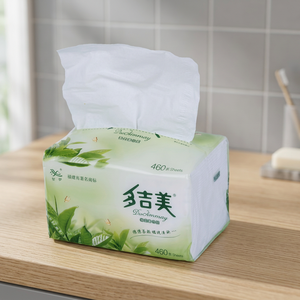 Pañuelos Faciales Desechables de 3 Capas, Suaves e Higiénicos, 100% Pulpa de Madera Virgen, Limpieza y Suavidad, 50 Unidades, Uso Doméstico, Venta Directa de Fábrica - Product Image 3