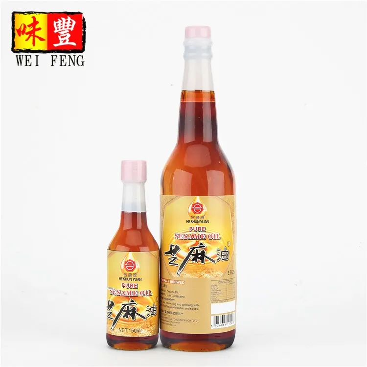 Free sample 150ml natural cooking Sesame seed oil