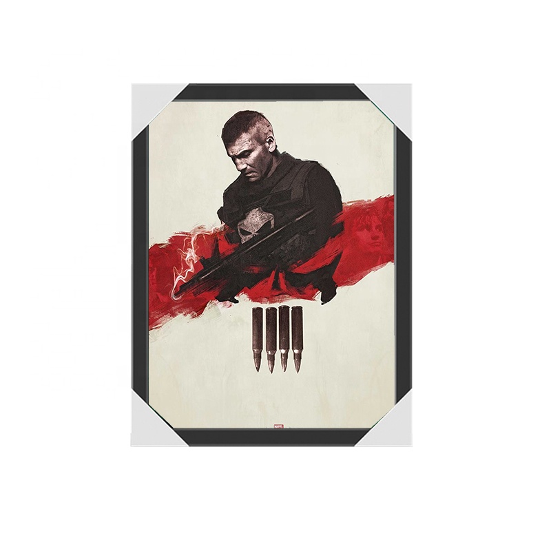 Большой размер, линзовидный 3d рекламный кино-персонаж плакат