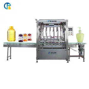 Low price automatic 6 head pneumatic viscous detergent liquid filling machine for shampoo hand sanitizer sauce paste