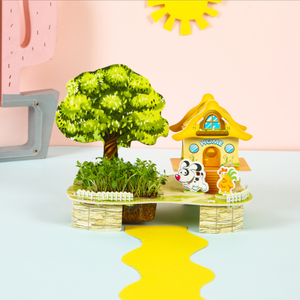 Maison de poupée en papier de qualité supérieure, jouet éducatif DIY pour enfants de 7 à 12 ans, en carton, logo et emballage personnalisables - Product Image 6