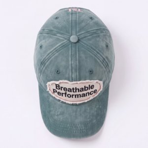 Gorras de Béisbol de Algodón Lavado con Borde Deshilachado y Apliques Personalizados al por Mayor, Fabricante de Gorras de 6 Paneles - Product Image 5