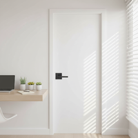 Nouvelle Série de Design, Serrure de Porte Tubulaire à Clé en Alliage de Zinc et Acier Inoxydable, Finition Noir Mat, Haute Sécurité, Durable