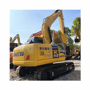 Excavadora Komatsu PC110 de Segunda Mano, Excavadora de Orugas Usada de 11 Toneladas con Bajo Consumo de Combustible, Excavadora Usada en Venta - Product Image 4