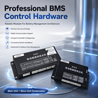 Sistema de Gestión de Baterías en Cascada de Alto Voltaje 112S, Banco de Energía PCBA EC-HV-MC1+EC-HV-SC6+Pantalla LCD de 4.3 Pulgadas CAN RS485