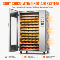 Déshydrateur alimentaire commercial électrique à plateaux, four de séchage, machine de déshydratation pour fruits, légumes, viande, oignons, robot culinaire