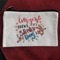 Sac de voyage en toile pour filles, grande capacité, imprimé numérique personnalisé, motif animal, pour crayons, cosmétiques, maquillage, câble de données