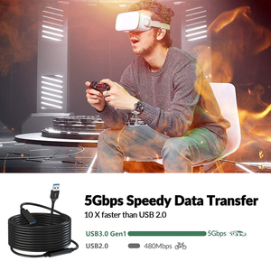 Xu Hướng Sản Phẩm 2025 33 Chân Extender Cáp 5Gbps Truyền Dữ Liệu USB Một Để USB Một Nữ Repeater Cáp Cho Máy Ảnh Máy In Máy Tính Xách Tay - Product Image 4