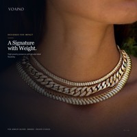 Collier chaîne cubaine serti de diamants, bijoux à maillons, largeur personnalisable, fermoir pour hommes et femmes