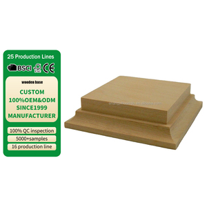 قاعدة خشبية لمنحوتات خشبية بقاعدة حاصلة على جائزة - Product Image 2