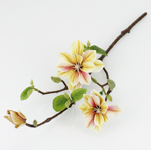 D3092 Chất Lượng Cao Nhân Tạo Bất Động Cảm Ứng Latex Mộc Lan Hoa Giáng Sinh Chi Nhánh - Product Image 3