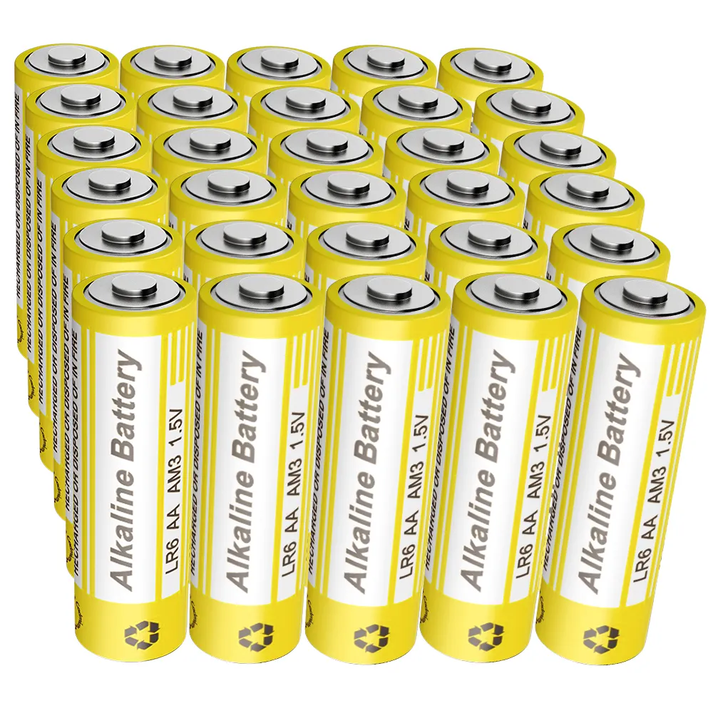 Batteria alcalina AA Non ricaricabile primaria LR6 AM3 AAA 1.5V di pilas alcaline monouso CLDP per i mercati europei