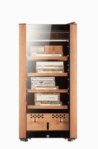 Humidor Compacto para Cigarros Folaierman, Caja de Almacenamiento de Escritorio para Colección Personal, Disponible al por Mayor, con Cerradura de Huella Dactilar - Product Image 5