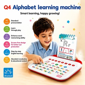 Set di macchine per l'apprendimento dell'alfabeto con <span class=keywords><strong>libri</strong></span> di scrittura e schede flash migliori per la fonetica dei bambini - Product Image 3
