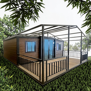 Casa contenedor de 2 dormitorios de estilo americano con baño de cocina y características de energía solar Decatable y para Bosnia Herzegovina - Product Image 1