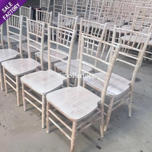 Wholesale Stackable Restaurant Hotel <b>Chairs</b> <b>White</b> Wedding Event Chiavari <b>Chairs</b> Solid Wooden Tiffany Chiavari <b>Chair</b> - Product Image 5