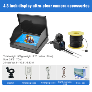 Cámara de Pesca en Hielo con Pantalla LCD de 4.3 Pulgadas, 15MP, para Pesca en Lagos, Mares, Barcos y Kayaks - Product Image 5