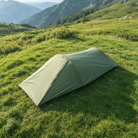 Tente de camping légère 4 saisons, double couche, imperméable et respirante, abri pour les randonneurs et les aventuriers par tous les temps