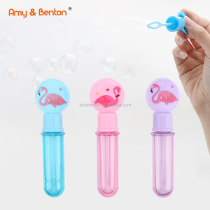 6pcs tangible capturable burbujas juguetes Mini Flamingo burbuja varitas burbuja para la fiesta de cumpleaños de bolsas - Product Image 2
