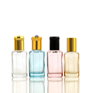 Botellas de vidrio transparente de lujo 3ml 6ml 9ml 12ml Anís estrellado con acabado helado para uso de perfume <span class=keywords><strong>y</strong></span> suero - Product Image 2
