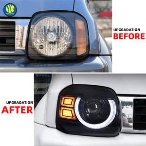 <span class=keywords><strong>YU</strong></span> GUANG pour <span class=keywords><strong>Suzuki</strong></span> Jimny Phares à LED <span class=keywords><strong>Suzuki</strong></span> Jimny JB64 JB74 Accessoires de voiture 2007-2015 Phares avant Mise à niveau LED Phares RHD - Product Image 3