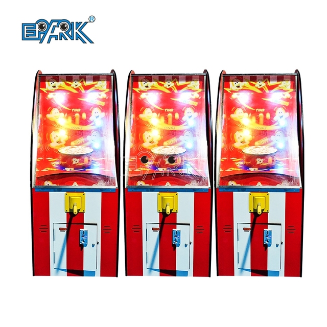 Coin Operated Arcade High Quality Indoor Amusement Popcorn Lottery Ticket Prize Game Machine for Sale