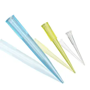 Plastik 200ul 1000ul 1ml mikro mezun Gilson mikropipet pipet uçları mavi beyaz pipet uçları sarı laboratuvar Globalroll