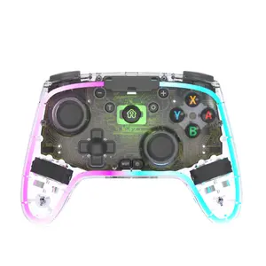 Controller RGB Wireless Gamepad for Nintendo Switch/PC/iOS/Android Games Pro Wireless Controller