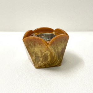 Quemador de Incienso de Madera Natural y Resina Epoxi Ecológico de Alta Calidad para Hogares Árabes, Quemador de Bakhoor, Elegante Mabkhara, Incienso de Oud - Product Image 1